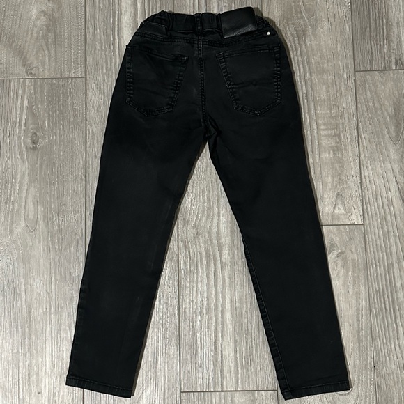 Lucky Brand Authentic skinny black jeans with adjustable waist. Size 8 - Picture 3 of 4